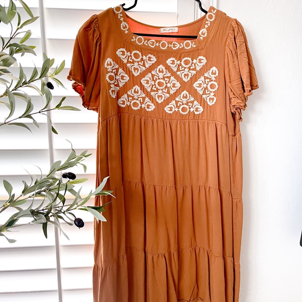 Shop Stevie Tiered Dress